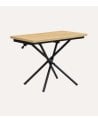 Mesa de Centro Katy Elevable y Extensible Tipo Libro de Melamina