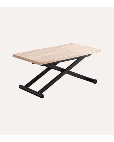 Mesa de Centro o Comedor Natural Elevable y Extensible