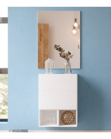 Estantería Estilo Módulo Puzzle en Roble o Blanco