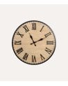 Reloj de Pared Números Romanos de Metal