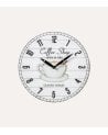 Reloj de Pared Taza de Café y Agujas Ovaladas de Madera