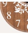 Reloj de Pared Arbolo Estilo Desgastado de Madera