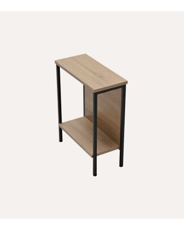 Mesa Auxiliar Deck de Metal y Melamina
