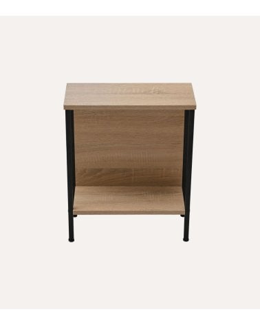 Mesa Auxiliar Deck de Metal y Melamina