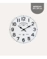 Reloj de Pared Vintage Francés de Madera