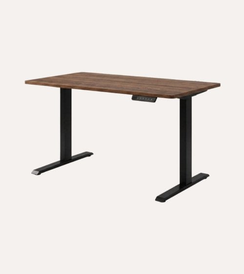 Escritorio con Elevación Eléctrica de Madera y Metal