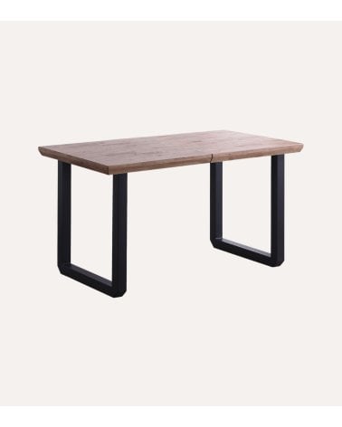 Mesa de Comedor Roma Extensible de Madera de Roble