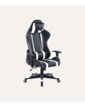 Silla de Oficina Gamer Racing Pro de Polipiel con Cojín Lumbar y Cervical