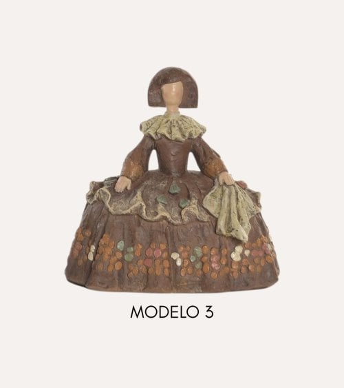 Figura Decorativa de Las Meninas de Resina