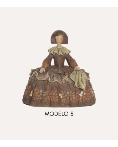 Figura Decorativa de Las Meninas de Resina