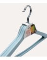 Set de 3 Perchas Antidelizantes con Endidura Para Tirantes de Madera