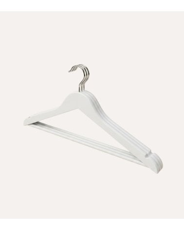 Set de 3 Perchas Antidelizantes con Endidura Para Tirantes de Madera