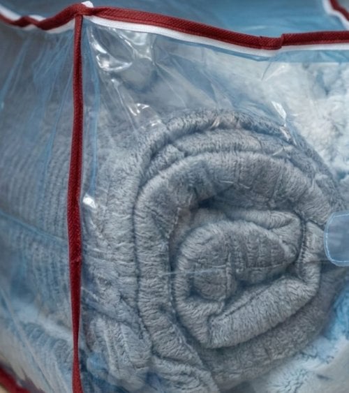 Bolsa para Almacenaje de Mantas de Plástico