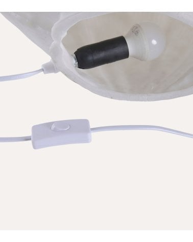 Lámpara de Mesa Concha Marina LED de Arenisca