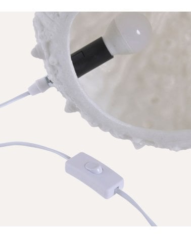 Lámpara de Mesa Erizo Marino LED de Arenisca