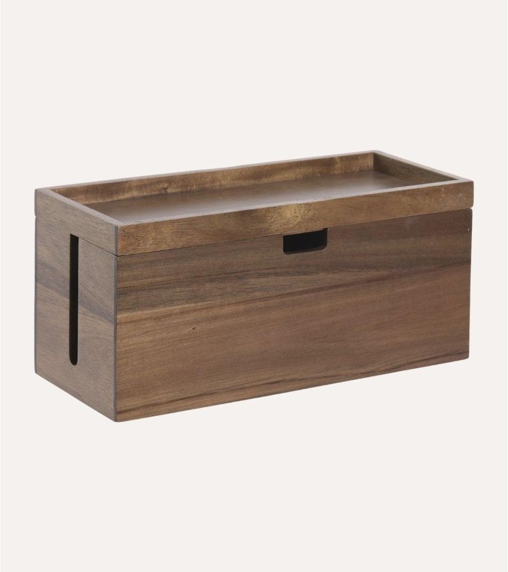Organizador para Cables y Enchufes Sea Side de Acacia