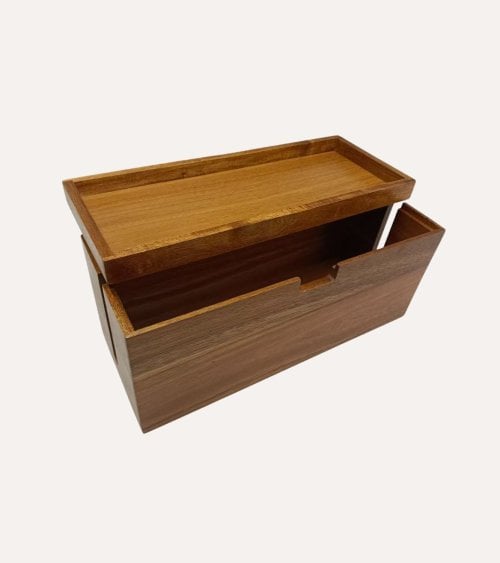 Organizador para Cables y Enchufes Sea Side de Acacia