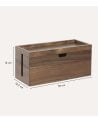 Organizador para Cables y Enchufes Sea Side de Acacia