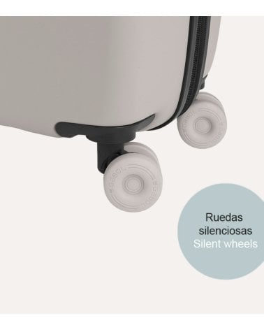 Maleta Rígida Pacific Expansible con Ruedas Silenciosas y Cerradura TSA