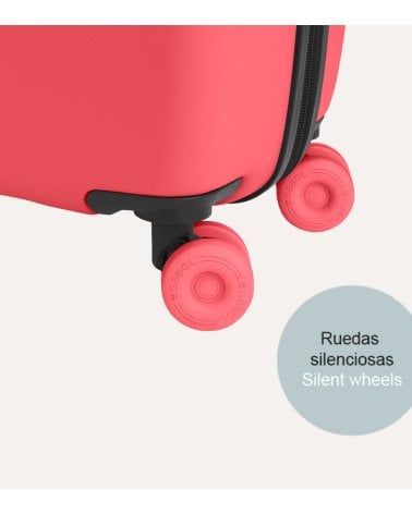 Maleta Rígida Pacific Expansible con Ruedas Silenciosas y Cerradura TSA
