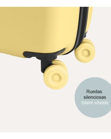 Maleta Rígida Pacific Expansible con Ruedas Silenciosas y Cerradura TSA