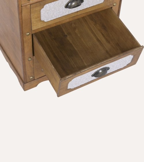 Cajonera con 4 Cajones Sea Side de Madera y Poliester