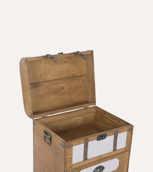 Cajonera con 4 Cajones Sea Side de Madera y Poliester