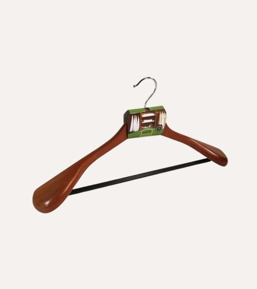 Percha con Finales Anchos para Chaquetas de Mader