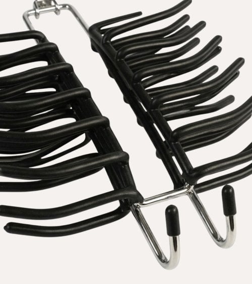 Percha para Corbatas de Metal y Silicona