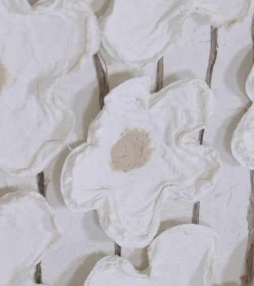 Cuadro Decorativo Árbol Floral de Papel Mache y PS