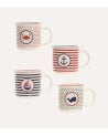 Taza Mug con Diseño Marino de Porcelana