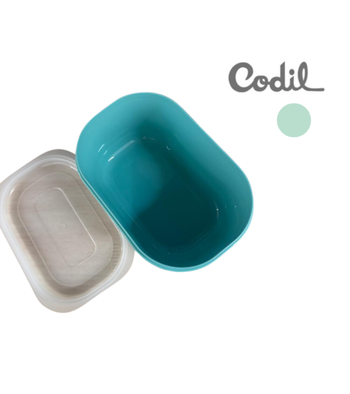 Fiambrera Plástico Ovalado Multicolor Codil