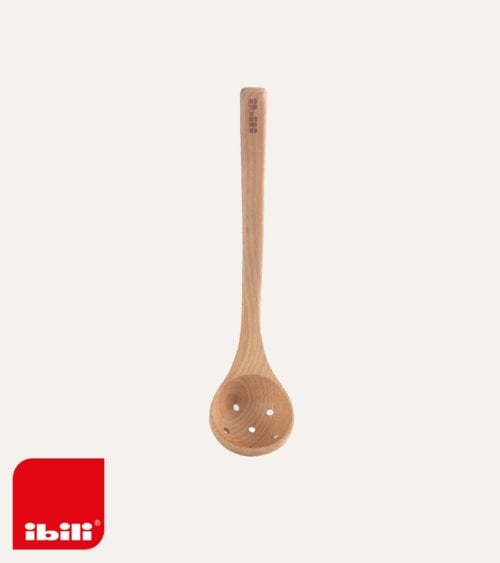 Cucharón Natural para Aceitunas de Madera de Haya