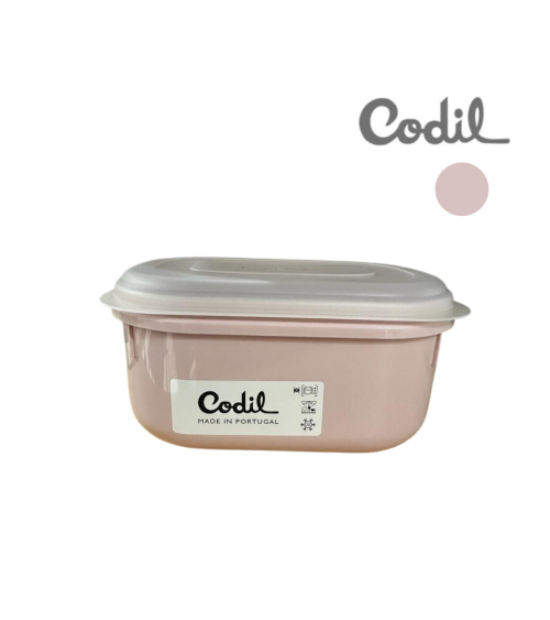 Fiambrera Plástico Ovalado Multicolor Codil