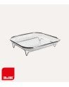 Cesta Rectangular para Air Fryer de Acero Inox 18/10