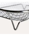 Cesta Rectangular para Air Fryer de Acero Inox 18/10