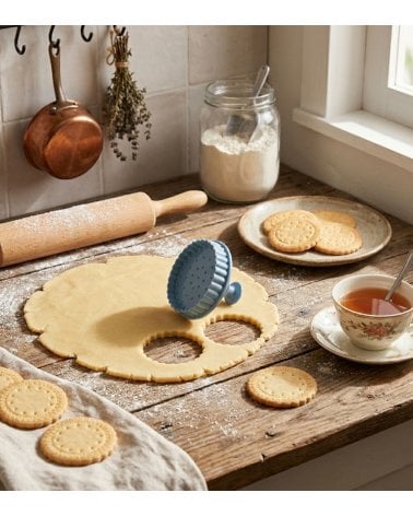 Molde Cortador con Expulsor para Galletas de Plástico