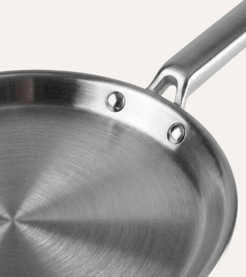 Sarten Crepera 5ply Element de Acero Inoxidable 18/10