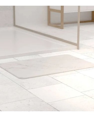 Alfombra de Baño Léa Efecto Mármol de Diatomita