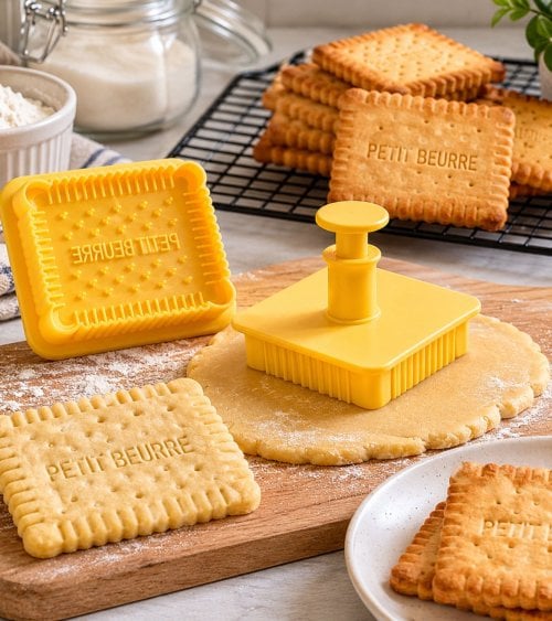 Molde para Cortar Pastas con Expulsor de Plástico