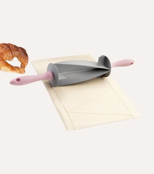 Rodillo Cortador de Croissant de Plástico