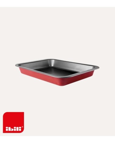 Bandeja Rustidera Rectangular Karamel de Chapa de Acero