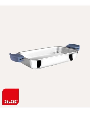Bandeja Rustidera con 5 Capas y Asas Desmontables de Acero Inoxidable y Aluminio
