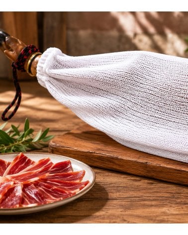 Saco para Conservar el Jamón de Poliester y Algodón