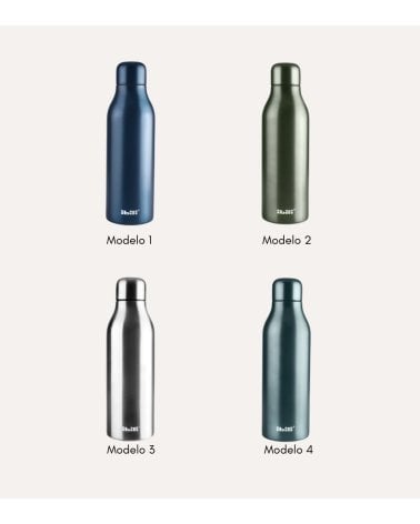 Botella Termo Element Doble Pared de Acero Inoxidable 18/10