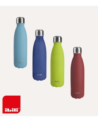 Botella Termo Colorful con Doble Pared de Acero Inoxidable 18/10