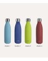 Botella Termo Colorful con Doble Pared de Acero Inoxidable 18/10