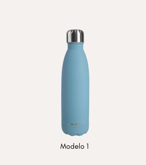 Botella Termo Colorful con Doble Pared de Acero Inoxidable 18/10