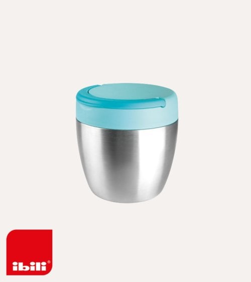 Termo para Sólidos con Asa Apple de Acero Inoxidable 18/10