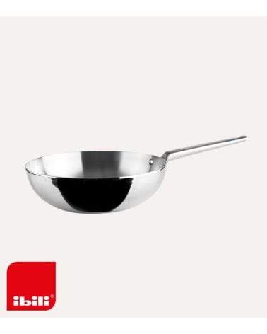 Sarten Wok Element 5 Capas de Acero Inoxidable 18/10 y Aluminio